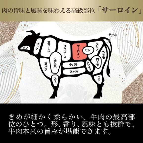 【送料無料】【名牛】米沢牛サーロインステーキ　山形が生んだ最高級和牛サーロイン　銘柄牛　三大和牛　ブランド牛　和牛05