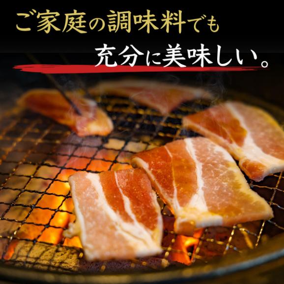 【送料無料】米沢豚一番育ち　厳選ロース焼肉用05