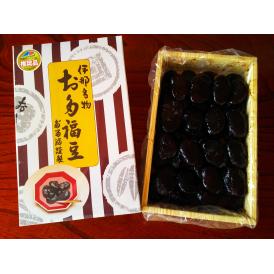 毎年、お歳暮で大人気の長野県伊那の老舗料亭の味、ふっくらして上品な甘みの煮豆です