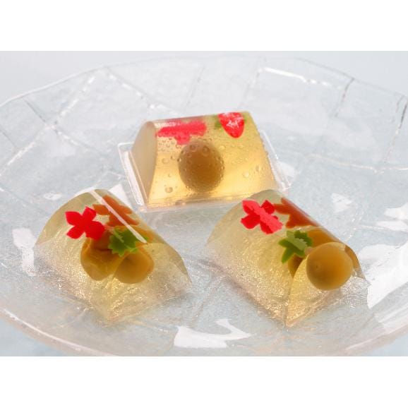 見て楽しい、食べて美味しい、夏の創作和菓子、金魚ゼリー6個入り！02
