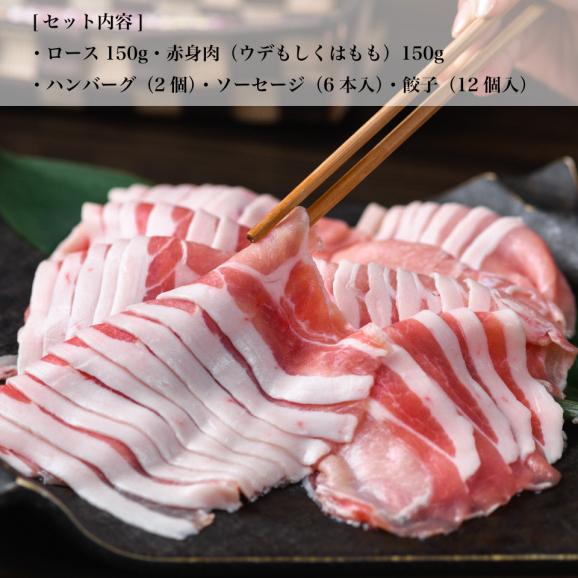 【送料無料】幻の豚 金アグー豚 沖縄でしか生産されていない貴重な豚肉のセット 約2人前03