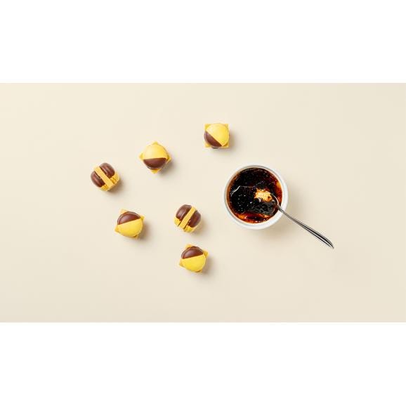 MAMEIL NAMA CHOCOLATE MACARON -Chocolate / Creme brulee-03