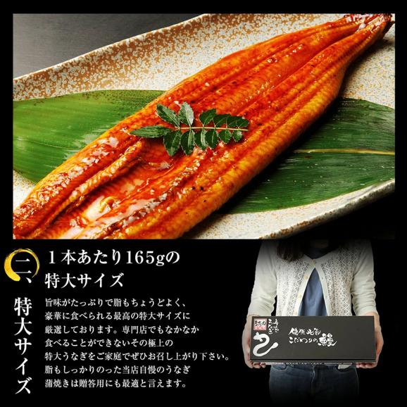 ＼父の日ギフトにおすすめ／国産 うなぎ蒲焼き 330g(約165g×2本) 鹿児島･愛知･宮崎県産【国産うなぎ/ウナギ/鰻/ウナギ蒲焼き/父の日/土用の丑の日/ギフト/送料無料/ますよね】03