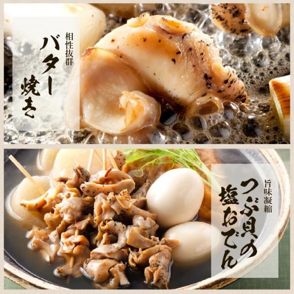 ＼お中元ギフトにおすすめ／【お刺身OK】大粒 生つぶ貝(むき身) 1kg(約500g×2袋)【BBQ/貝/ツブ貝/ツブガイ/ツブカイ/つぶかい/粒貝/海鮮/お中元/ギフト/送料無料/ますよね】05
