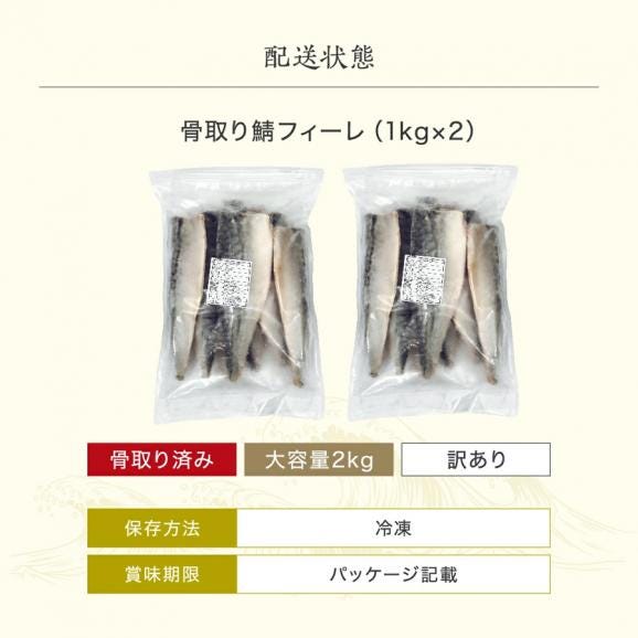 ＼父の日イチオシ／骨取りトロさばフィーレ大容量2kg(1kg×2袋) 骨取済で安心安全 無添加【おかず/お惣菜/お弁当/サバ/鯖/焼き魚/父の日/ギフト/送料無料/ますよね】06