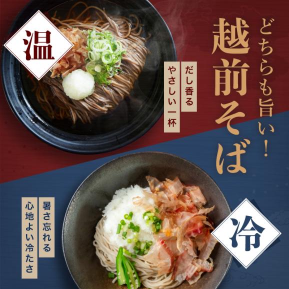 ＼新発売／越前そば [選べる 平麺 or 細麺 / つゆ付4食 or つゆ無6食]【蕎麦/ソバ/生麺/年越しそば/生そば/生蕎麦/お取り寄せ/メール便/送料無料/ますよね】05