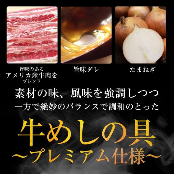 松屋 牛めしの具135g12食（プレミアム仕様） シリーズ累計5000万食突破 人気No. 1 牛丼の具 冷凍食品 牛丼 ぎゅうどん 牛丼の具 ぎゅうどんのぐ 冷凍 セール 福袋 食品03