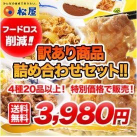 ☆30食限定☆「ザ・訳あり商品詰合せセット」 4種20品の詰合せ！《フードロス削減！》