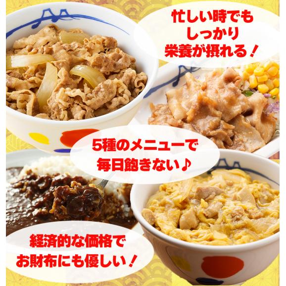 満喫セット5種20食(親子丼、豚生姜焼き、米国産牛めしの具、ｵﾘｼﾞﾅﾙｶﾚｰ、牛めしﾊﾞｰｶﾞｰ各4食)04