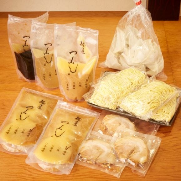 （自宅用）【麺屋 つくし】つくしラーメンセット（5食セット　味噌3・醤油1・塩1）05
