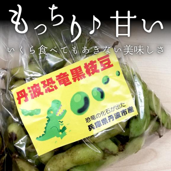 予約受付１割引き １０月１５日まで 丹波恐竜黒枝豆1キロ 250g袋×4 兵庫県産 黒枝豆 1kg 産地直送02