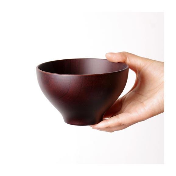 美噌汁最中お椀　2客セット　(チャコール椀) 05