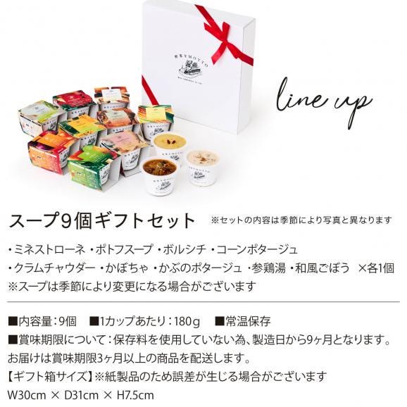 野菜をMOTTO おまかせ スープ9個 レンジ で 1分 贅沢 野菜 スープ セット【送料無料】 プレゼント02