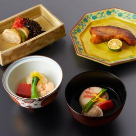 銀座・日本料理むとうのお取り寄せ　一汁三菜セット：豊