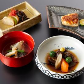銀座・日本料理むとうのお取り寄せ　一汁三菜セット：楽