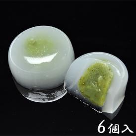 やぶきた茶あん水まんじゅう【6個箱入】