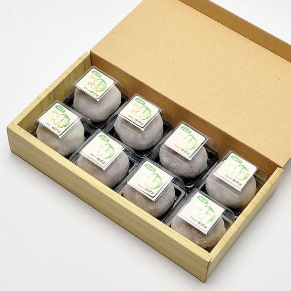 抹茶クリーム大福【8個箱入】｜くり屋南陽軒の通販・お取り寄せなら