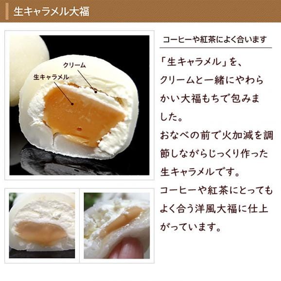 生キャラメル大福とチョコ生キャラメル大福【6個箱入】05