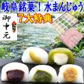 【送料無料】5種類の水まんじゅう20個入 栗きんとん/梅入り/小豆こしあん/抹茶白あん/やぶきた茶あんの水饅頭 各4個 合計20個入