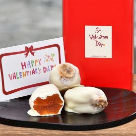 バレンタイン ☆柿チョコ☆ 【6個箱入】 2セットまとめてご利用で送料無料 最高級市田柿 ＆ 最高級クーベルチュールチョコレートがコラボレーション