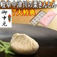 お中元ギフト【送料無料】岐阜中津川 本物の 栗きんとん10個入り