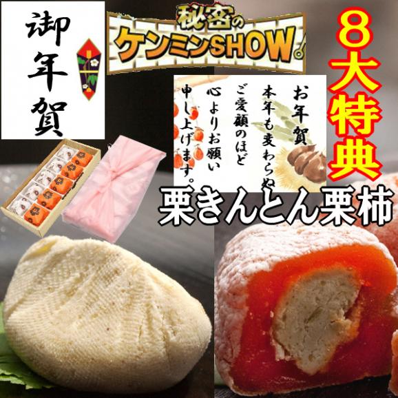 お年賀 【送料無料】 ギフト 秘密のケンミンshowで紹介 栗きんとん入り