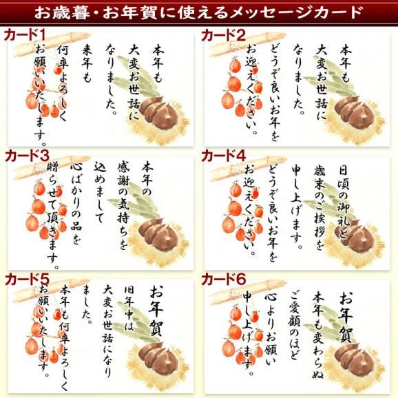 お歳暮 お年賀 【送料無料】 ギフト 秘密のケンミンshowで紹介 栗きんとん入り干し柿 栗きんとん5個・栗柿5個入り03