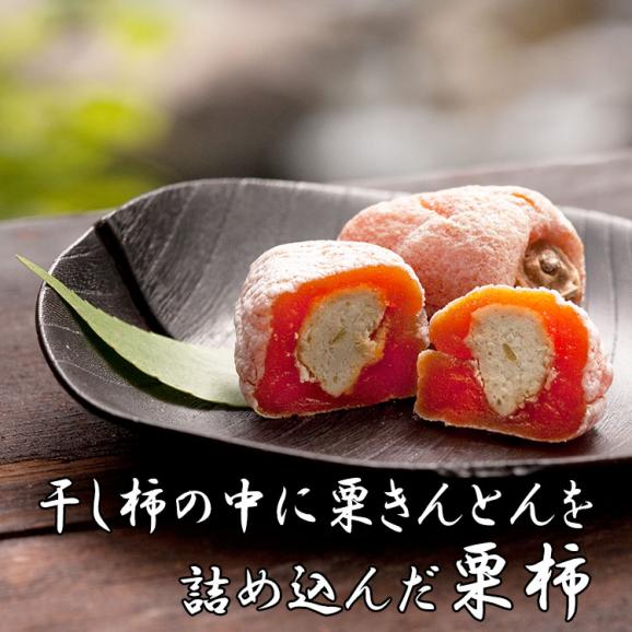 バレンタイン 【送料無料】 秘密のケンミンshowで紹介 栗きんとん入り干し柿 栗柿10個入り05