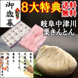 お歳暮 お年賀 【送料無料】 ギフト 岐阜中津川 本物の栗きんとん15個入り