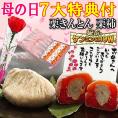 母の日【送料無料】栗きんとん10個・栗柿10個入り プレゼント 和菓子 花とスイーツ 以外 ギフト 造花のカーネーション ＆ 選べるメッセージーカード ＆ 風呂敷ラッピング