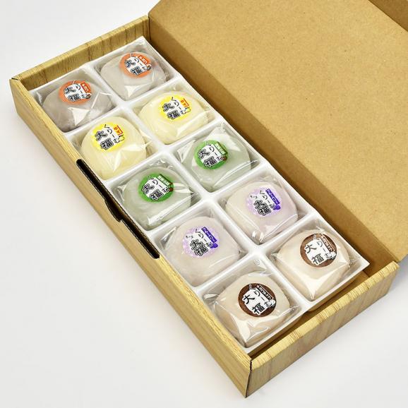 【送料無料】5種類のくりーむ大福10個入02