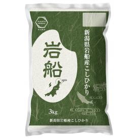 新米【令和５年産】 岩船産 コシヒカリ 3kg 精米