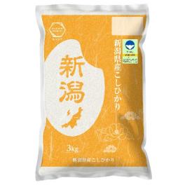 令和５年産 県認証 特別栽培米 新潟産 コシヒカリ 3kg 精米