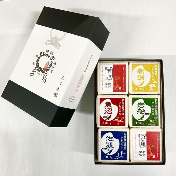 新潟県産米ギフト「たうえ唄」お歳暮　贈り物　ギフト　プレゼント　コシヒカリ03