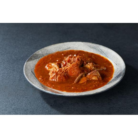 牛ハチノスとギアラのトマトトリッパ / お肉牛肉ハチノスホルモンモツ惣菜おかず保存食常備食非常食備蓄レトルト食品簡単時短お手軽贅沢ご褒美レストラン飲食店グルメ黒毛和牛肉牛タン高級03