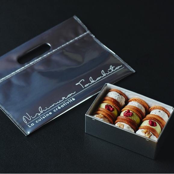 ニシムラ バターサンド　9個入り缶（3種×3個）/ ニシムラオリジナル保冷バッグ付　01
