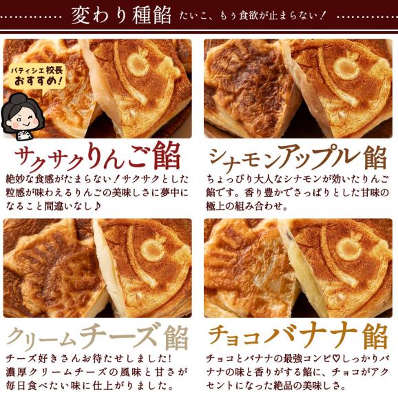 たい焼き クロワッサンたい焼き 3種類選べる30匹セット（10匹×3種類） 05