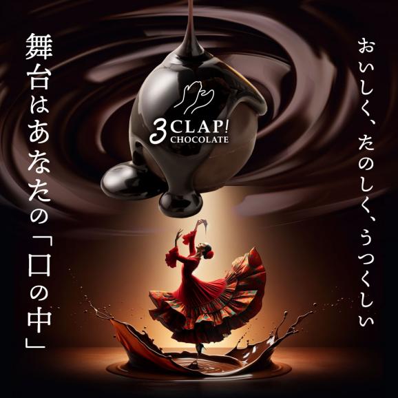 チョコレート チョコ 3CLAP! CHOCOLATE Happyセット 20個入 ( 全5種類/各4個 ) [ 送料無料 かわいい スリークラップ チョコレート スイーツ 本格クーベルチュール使用 05