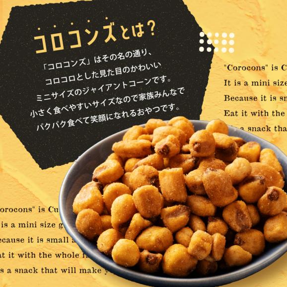 送料無料 ジャイアントコーン 6袋 合計1.5kg (250g×6) 全6種類から選べる コロコンズ ポイント消化 ジャイコン トウモロコシ スナック おやつ おつまみ お取り寄せ 子供04