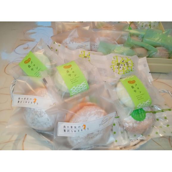 ｢冷凍｣メロン菓子5種アソート20個06