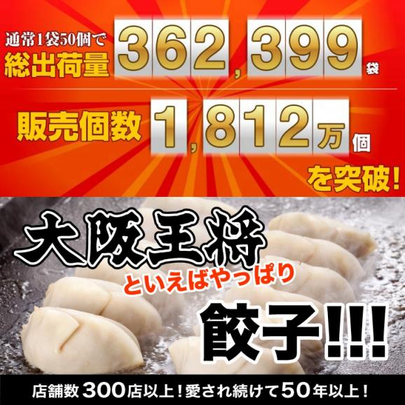 大阪王将 肉餃子200個セット(50個入×4袋) たれ×24袋付 送料無料02