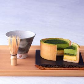 お誕生日ギフト ボトルプリザと抹茶ケーキのセット 