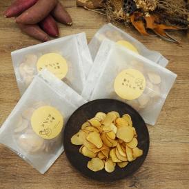 【斧のチップス】やみつきおさつチップス〈100g×4袋〉