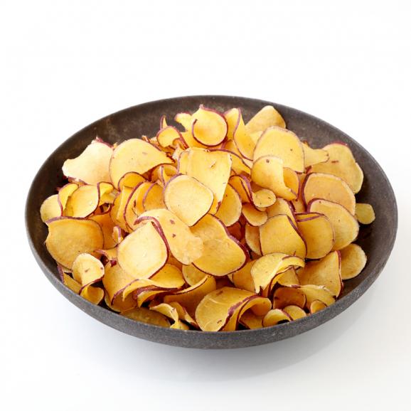 【斧のチップス】やみつきおさつチップス〈100g×4袋〉02