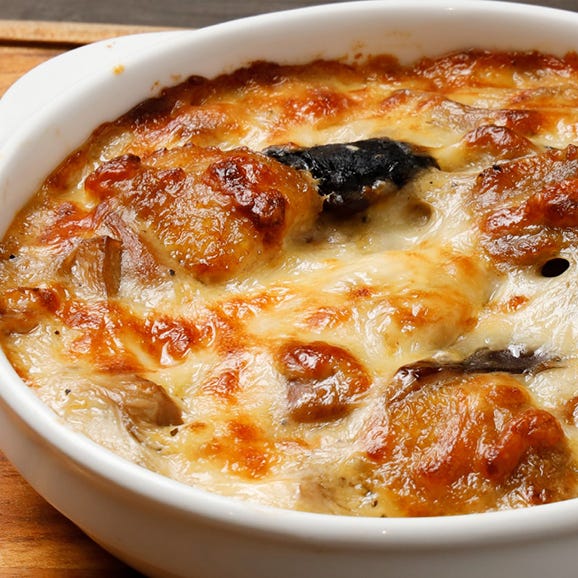 俺のイタリアン　ポルチーニとチキンのグラタン３食02