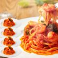 俺のイタリアン　渡り蟹と海老のトマトクリームソースパスタ（４食）