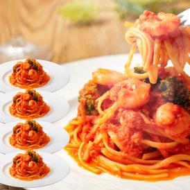 俺のイタリアン　渡り蟹と海老のトマトクリームソースパスタ（４食）