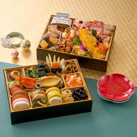「俺のフレンチ・割烹」布川 鉄英・佐藤信一監修　俺のおせち饗宴（46品/2～3人前）　12月29日、30日お届け【お節商品】02