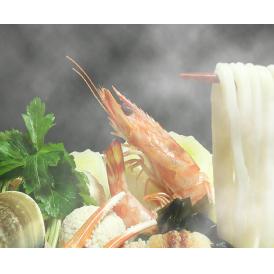 冬季限定にし家の登録商標　全17種の具材の名物海鮮鍋【うどんちり】（2人前）