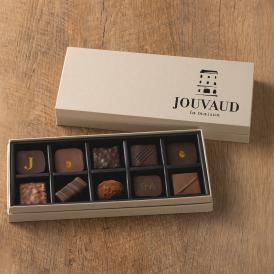 4タブレットに輝くショコラティエの逸品！ JOUVAUD（ジュヴォー）　アソートショコラ10個入